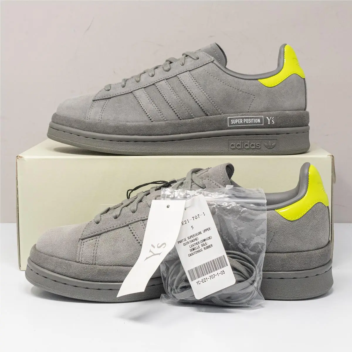 Adidas shoes - Yohji Yamamoto - Yohji Yamamoto - EG1740 - Gray (UPC: 4061626736595) 1