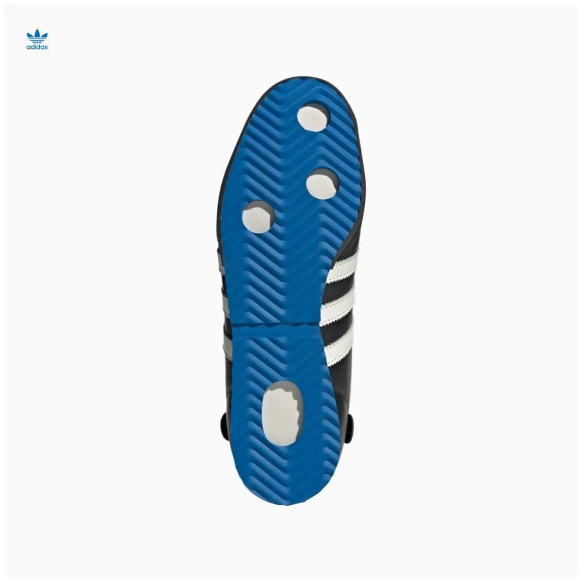 Adidas shoes - Samba 62 - Samba - IH8603 - Core Black / Cloud White / Blue Bird 3