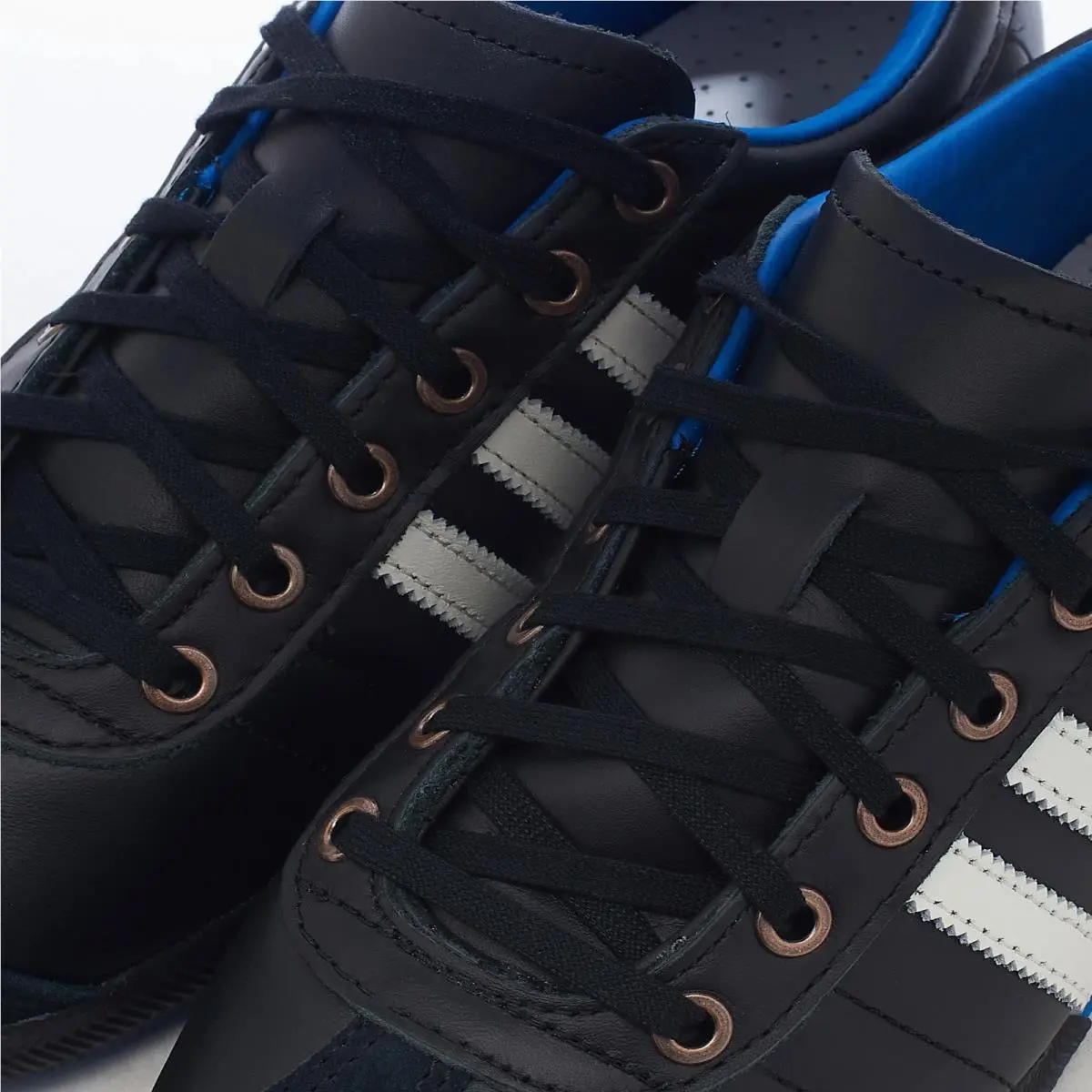 Adidas shoes - Samba 62 - Samba - IH8603 - Core Black / Cloud White / Blue Bird 5