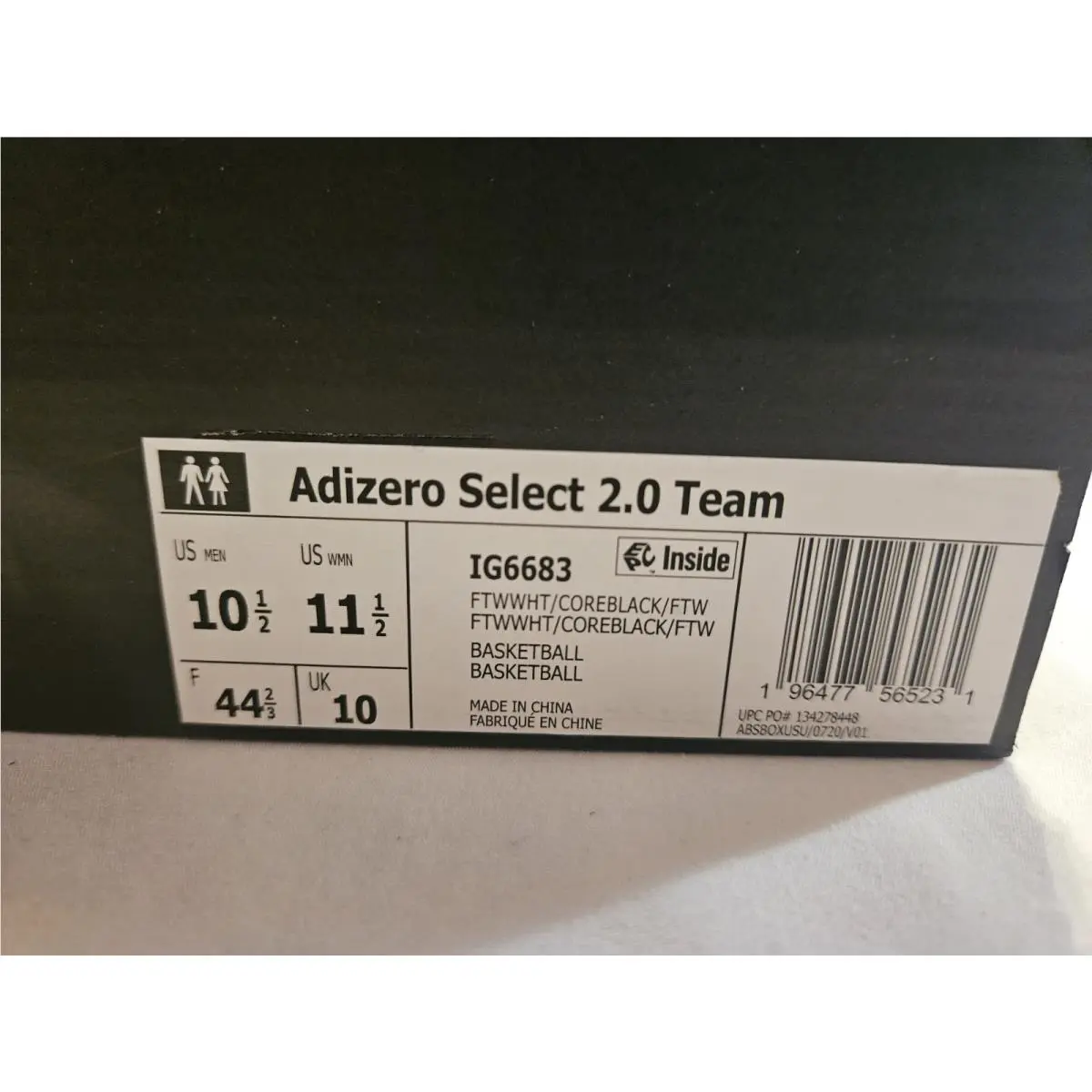 Adidas shoes - IG6683 - IG6683 - White Black 0