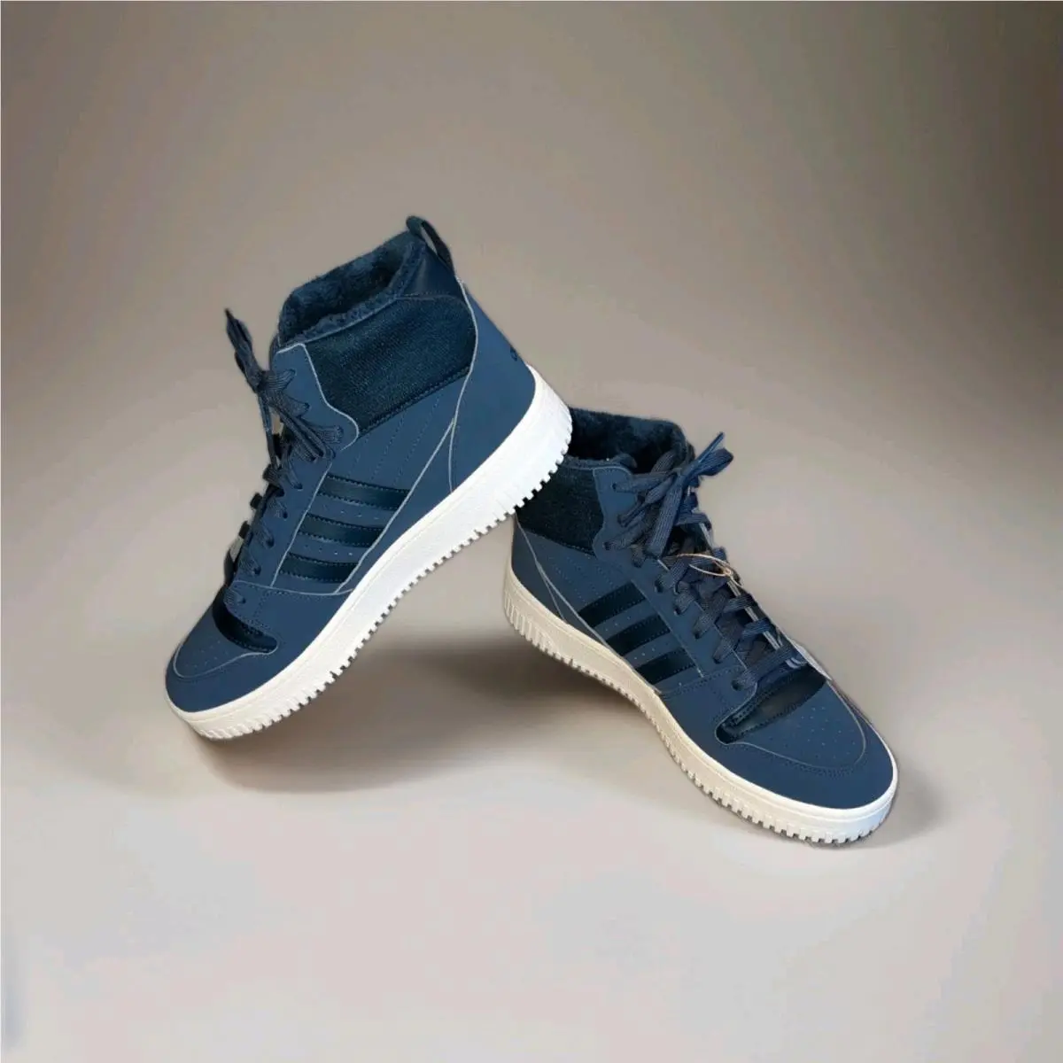 Adidas Break Start Mid Top Winterized Basketball Shoes Unisex Women 10 Men 9