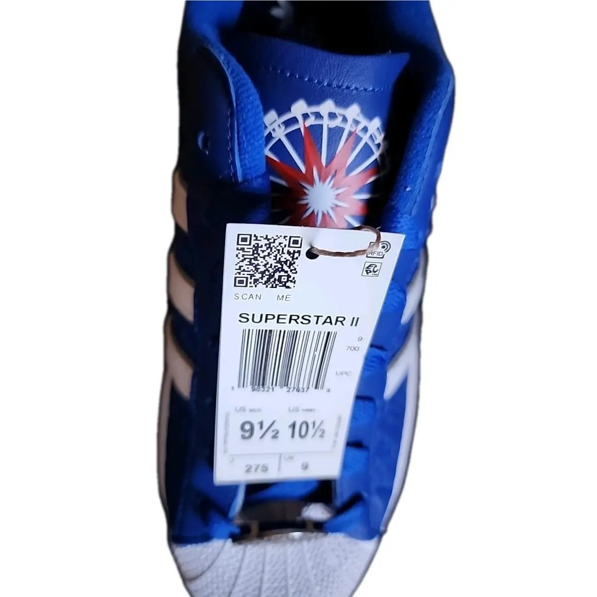 Adidas shoes - Superstar II - Superstar - HP3725 - Blue 5