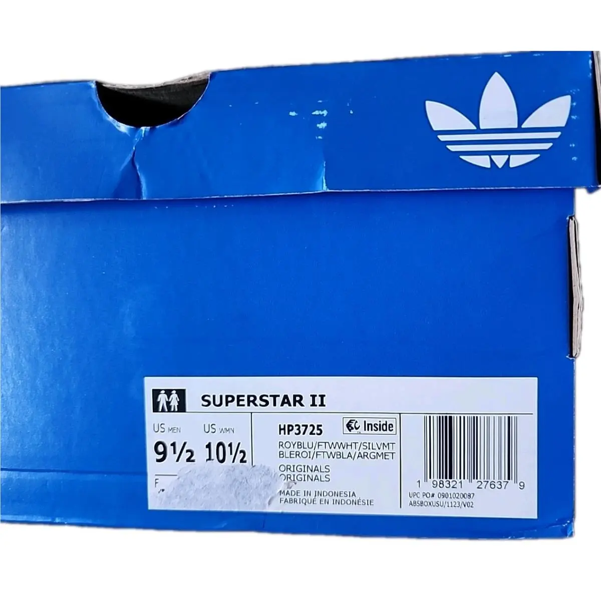 Adidas shoes - Superstar II - Superstar - HP3725 - Blue 6