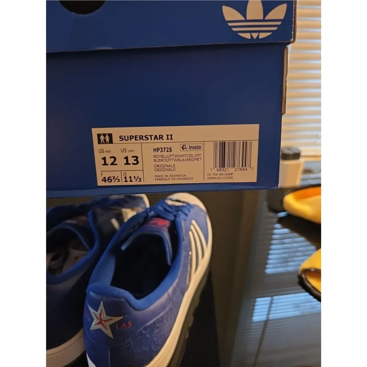 Adidas shoes - Superstar II - Superstar - HP3725 - Blue 6