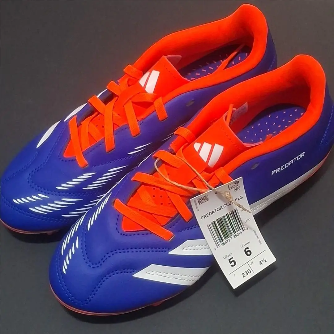 Adidas shoes - adidas Predator Club FxG - Predator Club FxG - IF6344 - Blue, Manufacturer: Lucid Blue/Cloud White/Solar Red 2