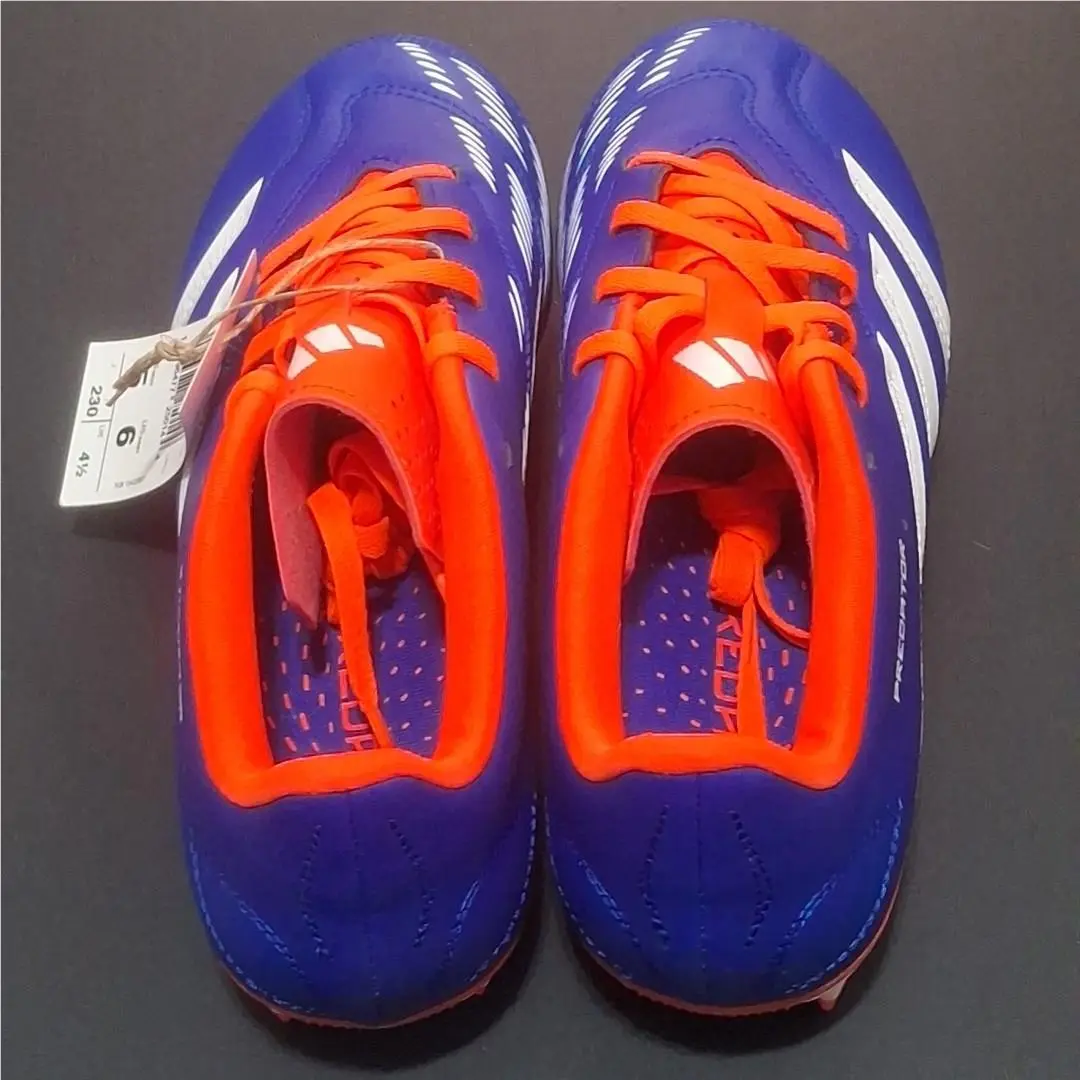 Adidas shoes - adidas Predator Club FxG - Predator Club FxG - IF6344 - Blue, Manufacturer: Lucid Blue/Cloud White/Solar Red 3