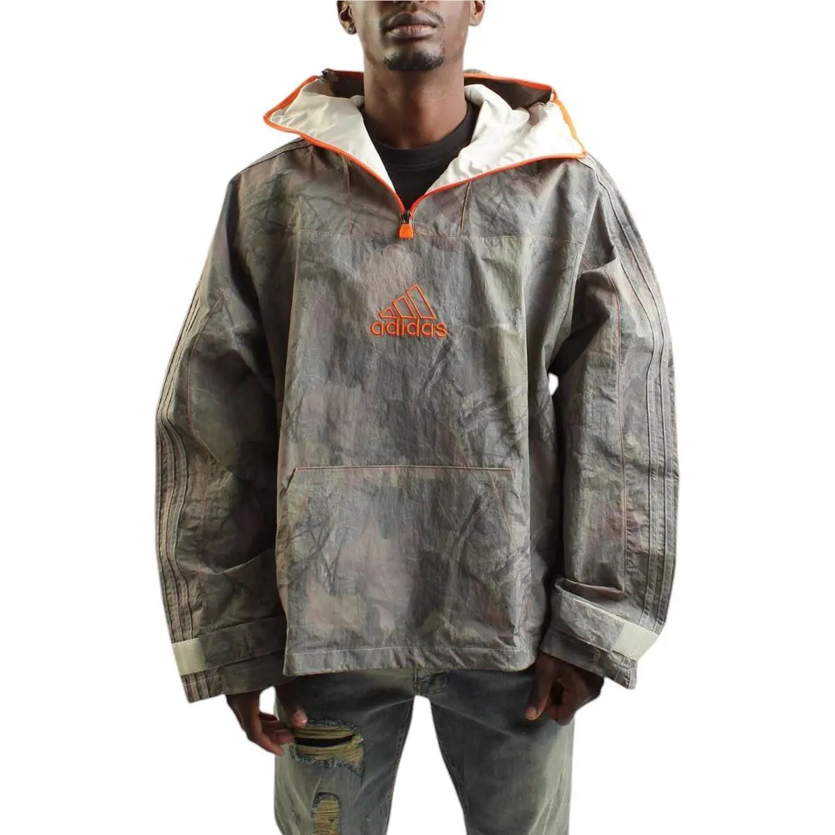 Men S Adidas Originals Camo Jacket Q1 Alimina Size-m JD5418 Mrsp : 120