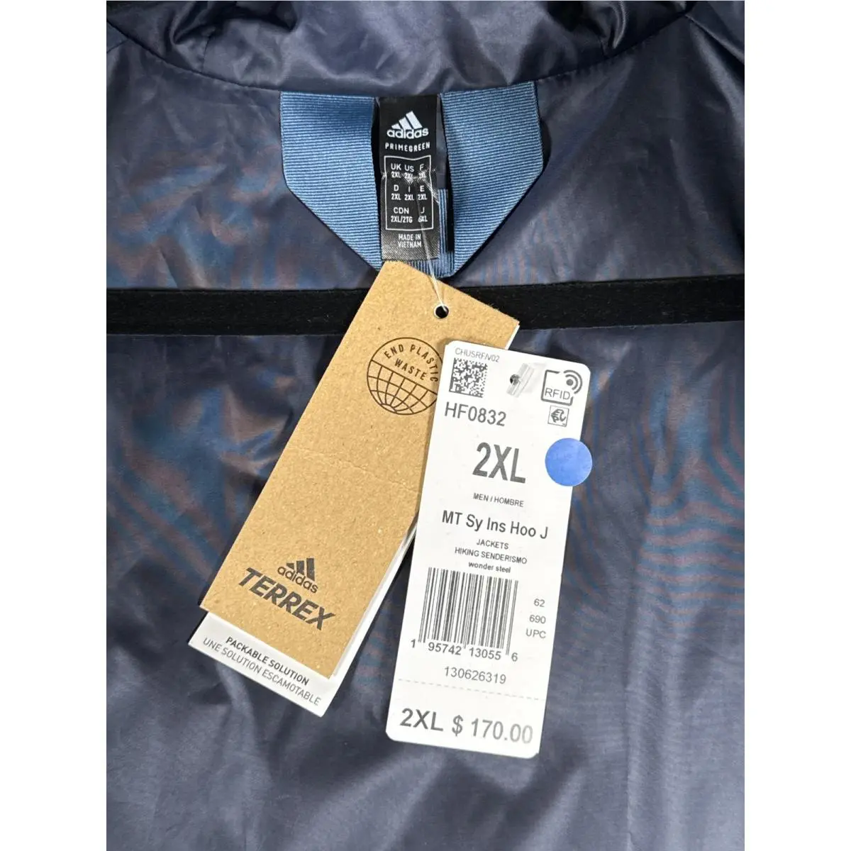 Adidas clothing - Adidas Terrex - Terrex - HF0832 - Blue (UPC: 195742130556) 5