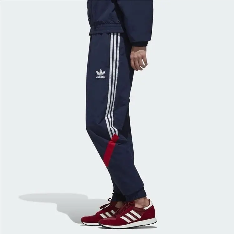 Adidas Originals Sportive Retro Navy Track Pants Men’s Small EJ0952