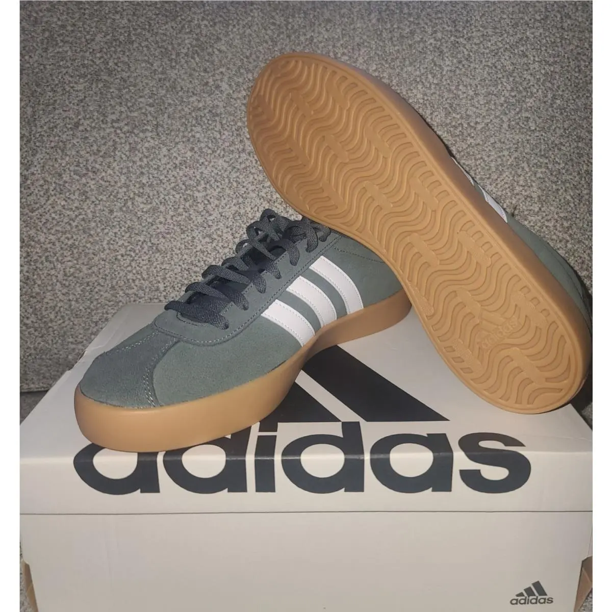 Adidas shoes - adidas Vl Court - Court - Green 1