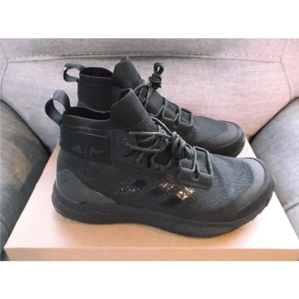Adidas shoes - adidas TERREX Free Hiker - TERREX Free Hiker - GX0061 - Black (UPC: 4062064519863) 3