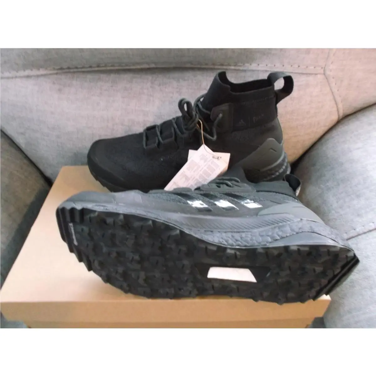 Adidas shoes - adidas TERREX Free Hiker - TERREX Free Hiker - GX0061 - Black (UPC: 4062064519863) 1