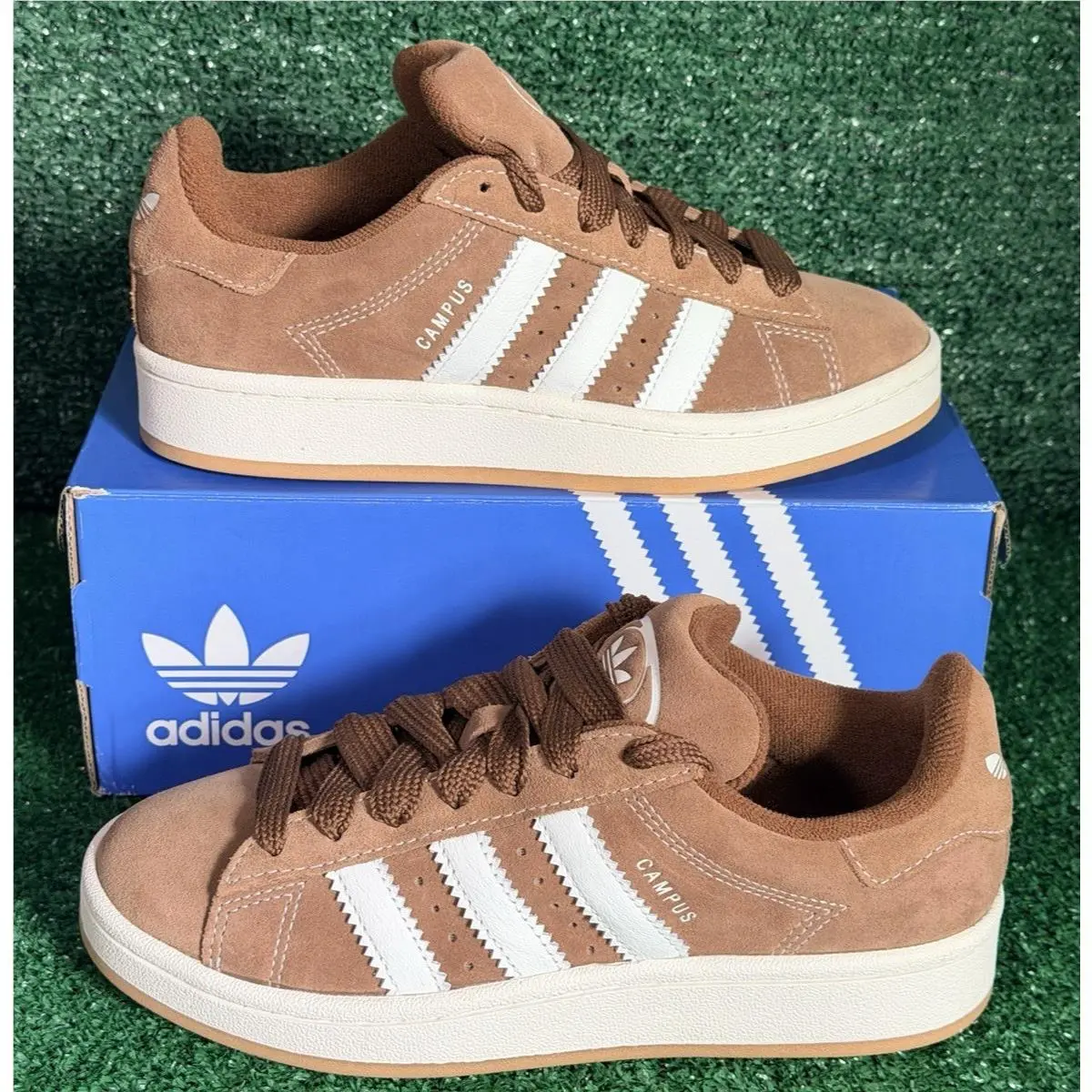 Campus 00s W Women`s Size 6 Sneakers Earth Strata JS2760 by Adidas