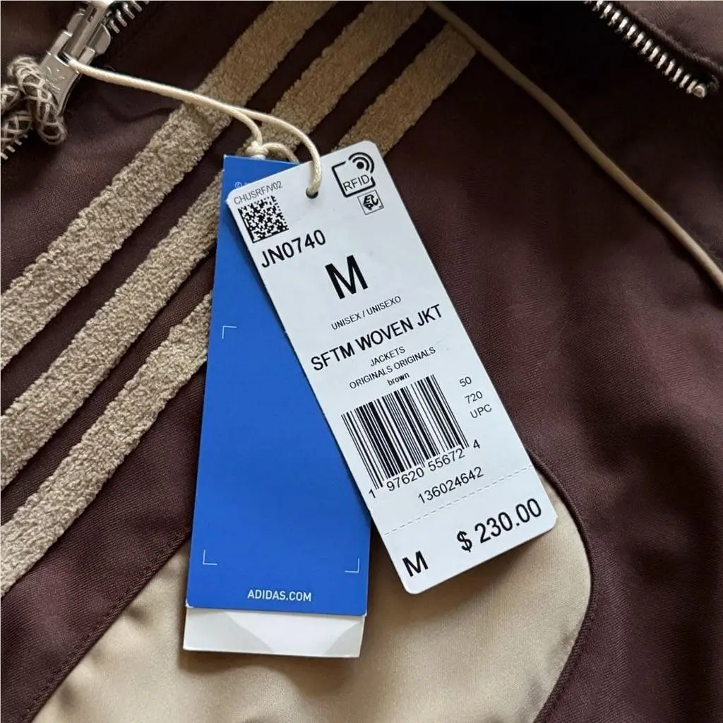 Adidas clothing - Song for the Mute Woven Technical Track Jacket - JN0740 - Brown 5