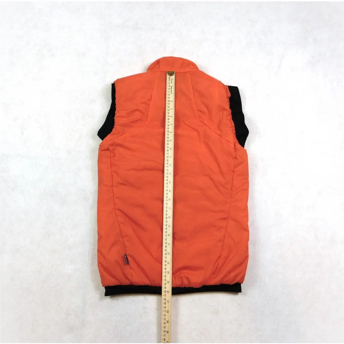 Adidas clothing - Adidas Terrex Techrock Stretch Primaloft Puffer Runners Vest - IP1481 - Semi Impact Orange & Black & White (UPC: 196475277648) 3