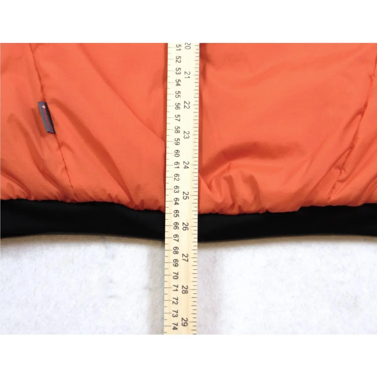 Adidas clothing - Adidas Terrex Techrock Stretch Primaloft Puffer Runners Vest - IP1481 - Semi Impact Orange & Black & White (UPC: 196475277648) 4