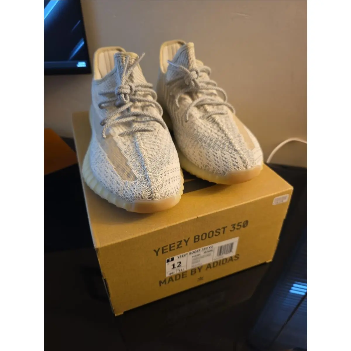 Adidas shoes - adidas Yeezy Boost 350 - Yeezy Boost - FV3254 - Ivory 4