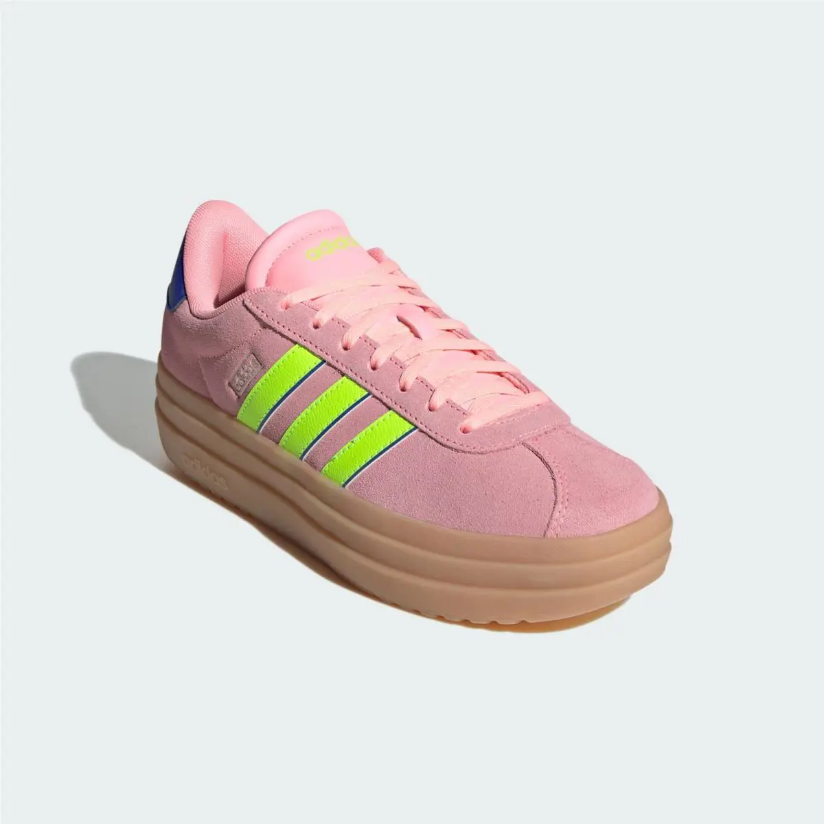 Adidas shoes - adidas Vl Court - Court - IH8089 - Pink Spark / Lucid Lemon / Lucid Blue 2