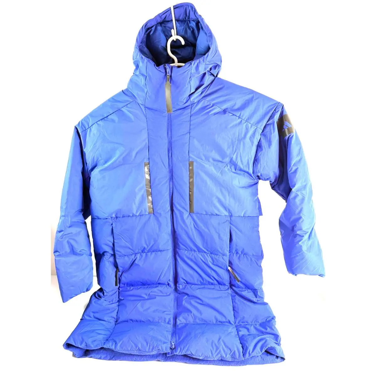 Adidas Sportswear Myshelter Down Parka Semi Lucid Blue Men`s Size XL JG1530