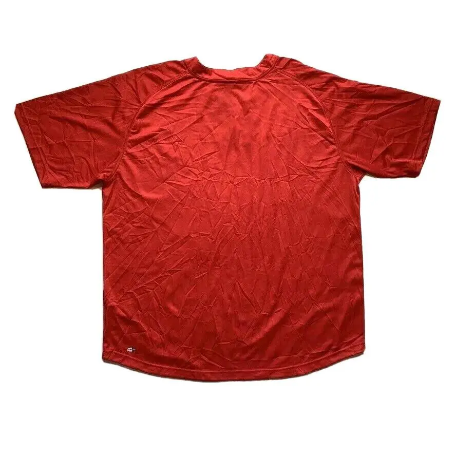 Adidas clothing - adidas ClimaLite Baseball Jersey - ClimaLite Baseball Jersey - Red 0