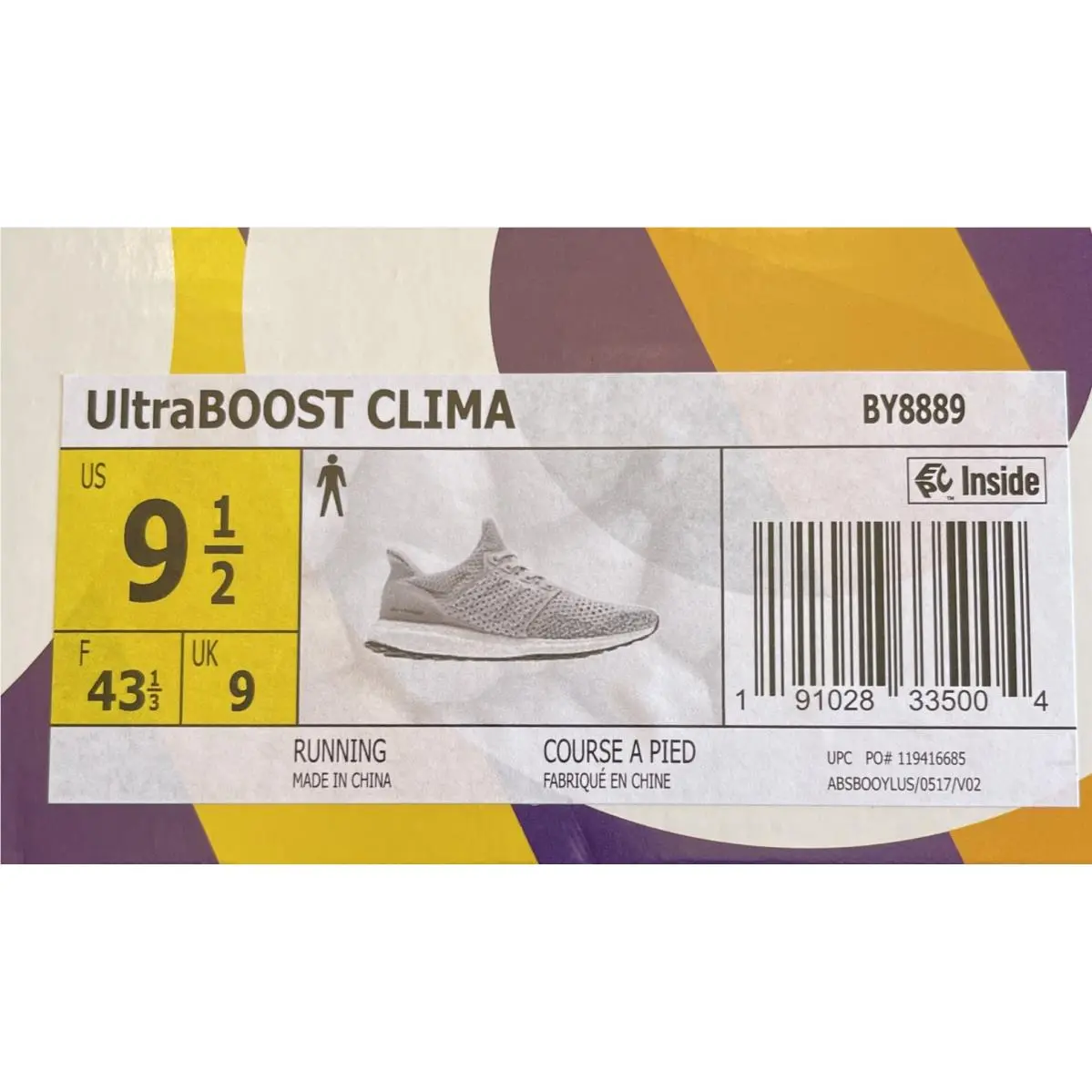 Adidas shoes - adidas UltraBoost Clima - UltraBoost Clima - G54010 - Gray 6