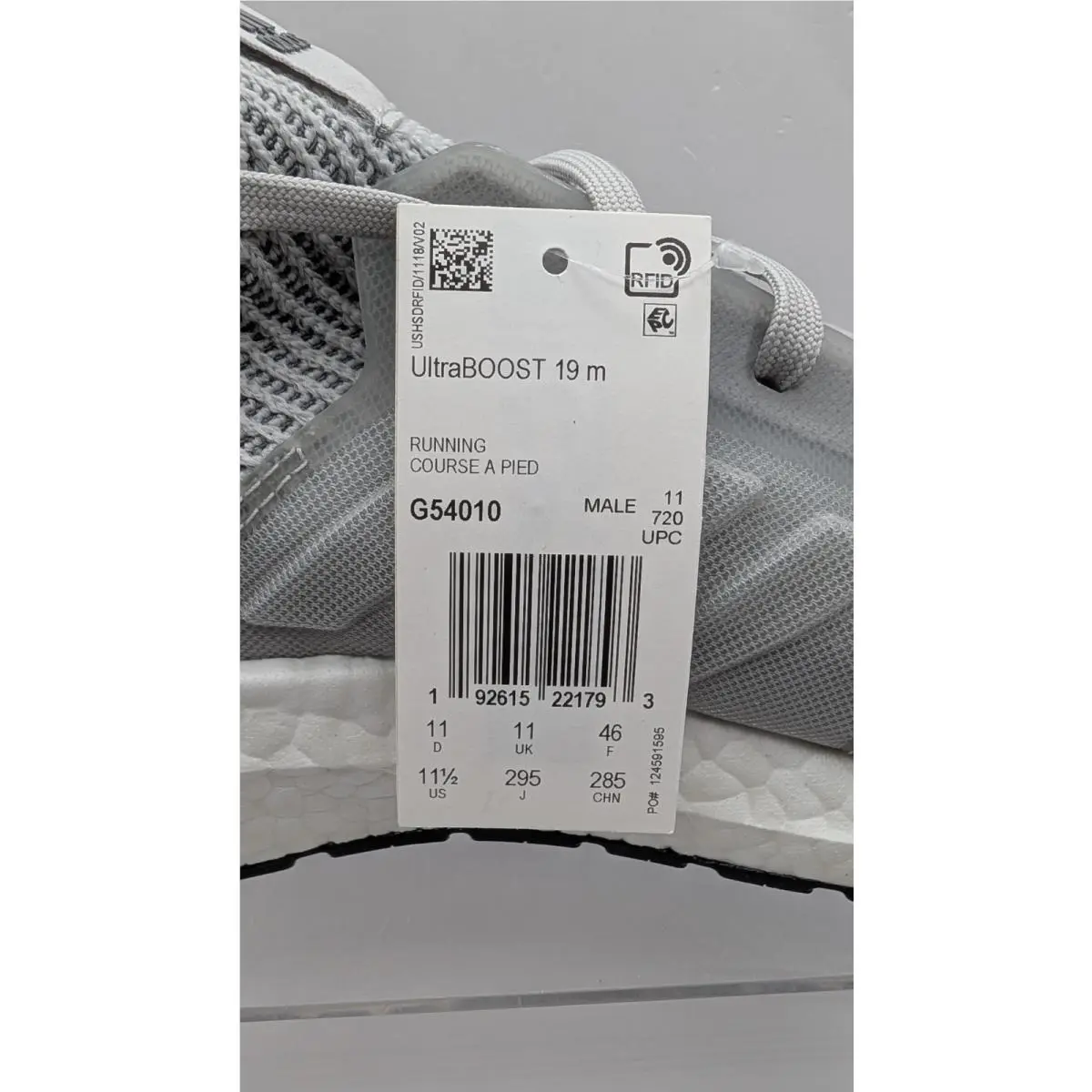 Adidas shoes - adidas Ultraboost 19 - Ultraboost - G54010 - Gray 6