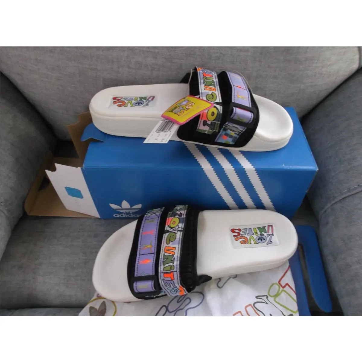Adidas shoes - Love Unites - Love Unites - Multicolor (UPC: 194826189756) 4