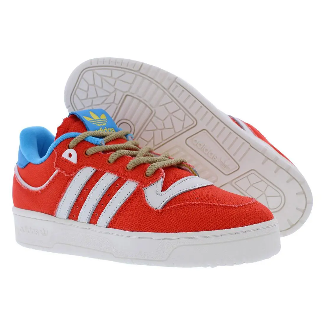 Adidas Rivalry 86 Low Simpsons TH Mens Shoes Size 8.5 Color: Supplier - Supplier Colour/Supplier Colour/Supplier Colour, Main: Red
