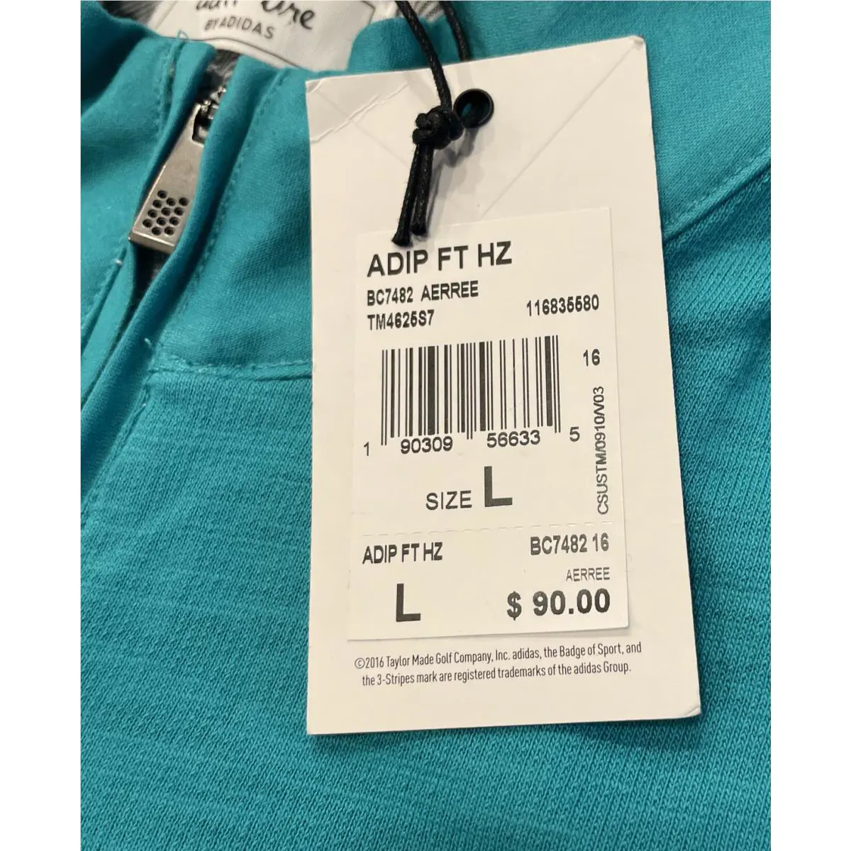 Adidas clothing - Aqua Green (UPC: 190309566335) 6