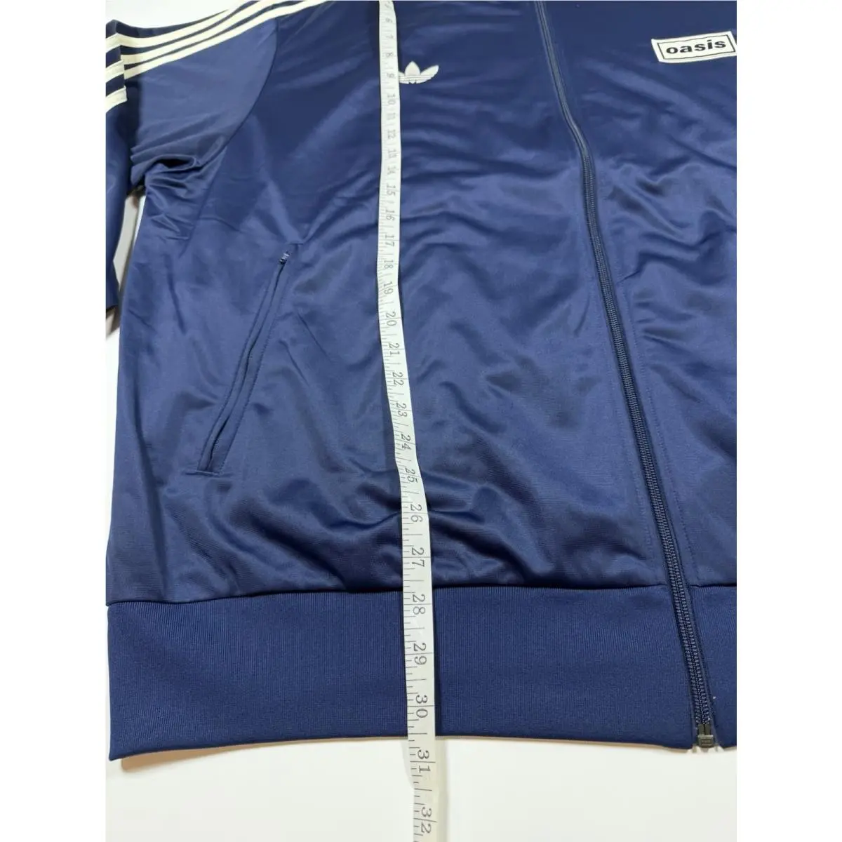 Adidas clothing - adidas Originals Oasis Tour 3-Stripes Track Top - KT3455 - Blue 4