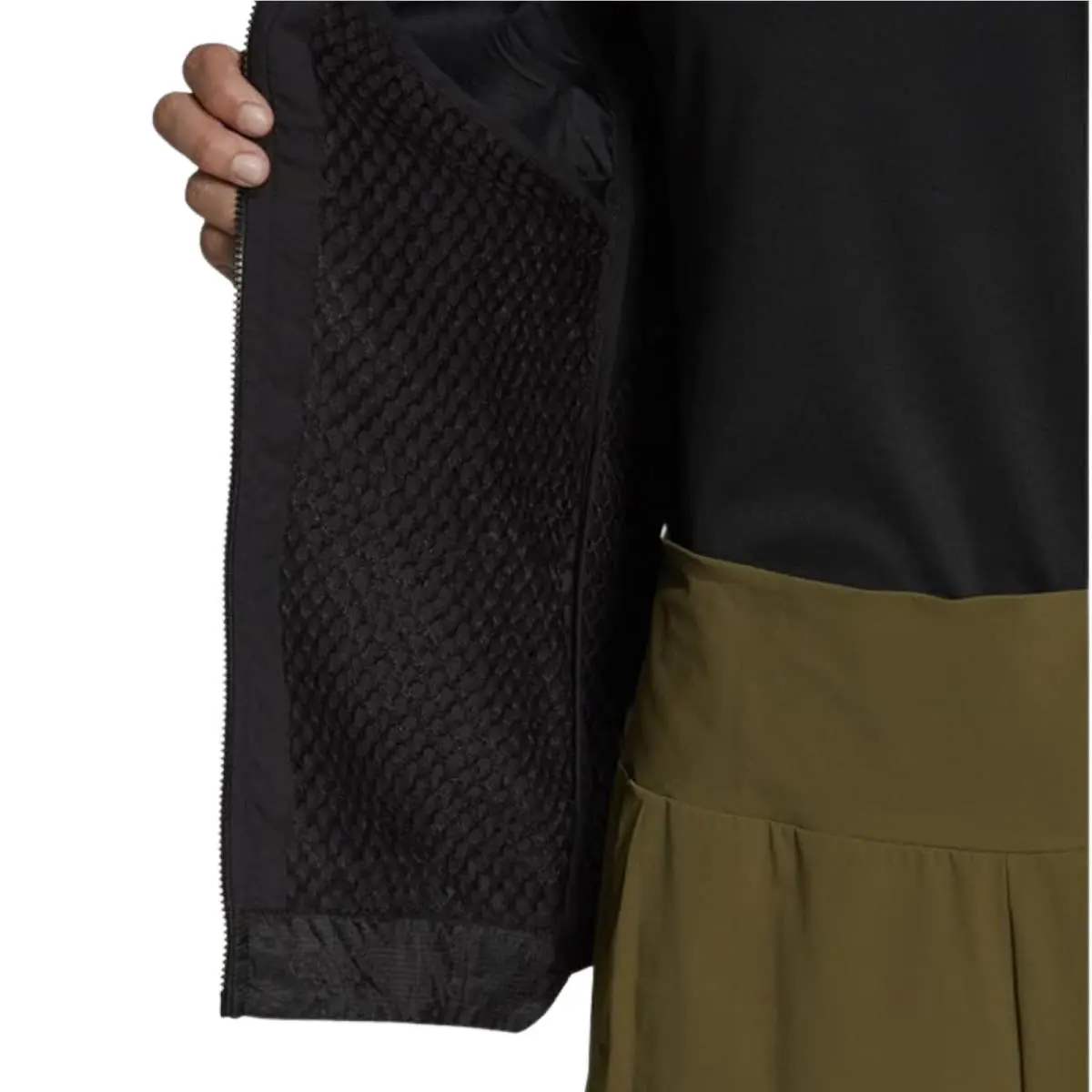 Adidas clothing - Terrex Agravic Windweave Pro Octa Insulation Jacket - GT6847 - Black (UPC: 194827460595) 2