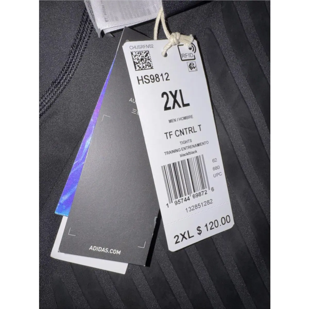 Adidas clothing - Adidas Control Rheon - Control Rheon - Black 5