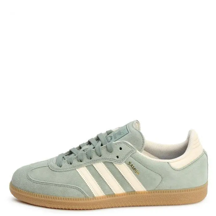 Adidas Samba Adv 9Silver Green Wonder White . . Mens Size: 10 - Green