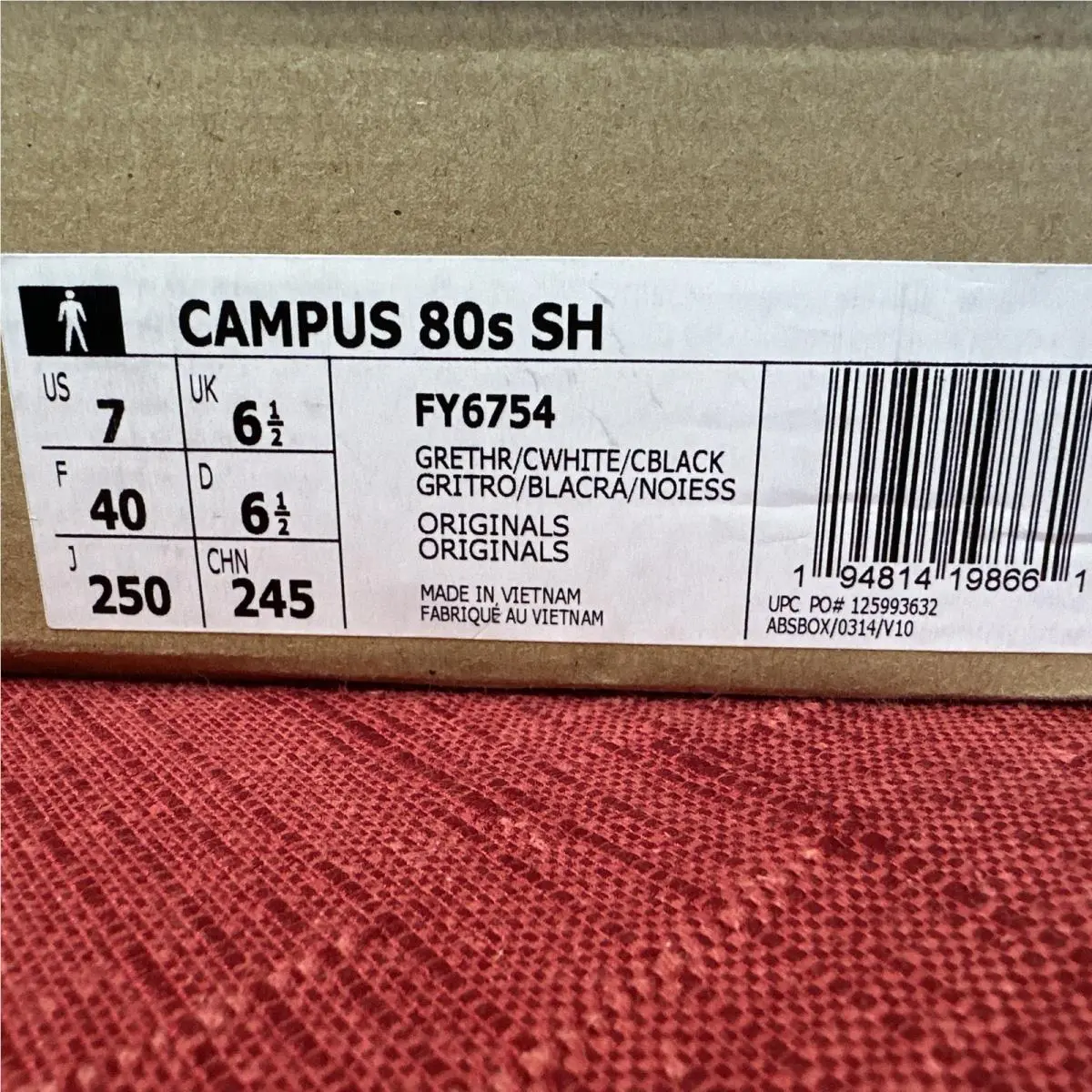 Adidas shoes - adidas Campus 80s - Campus - FY6754 - Multicolor 4