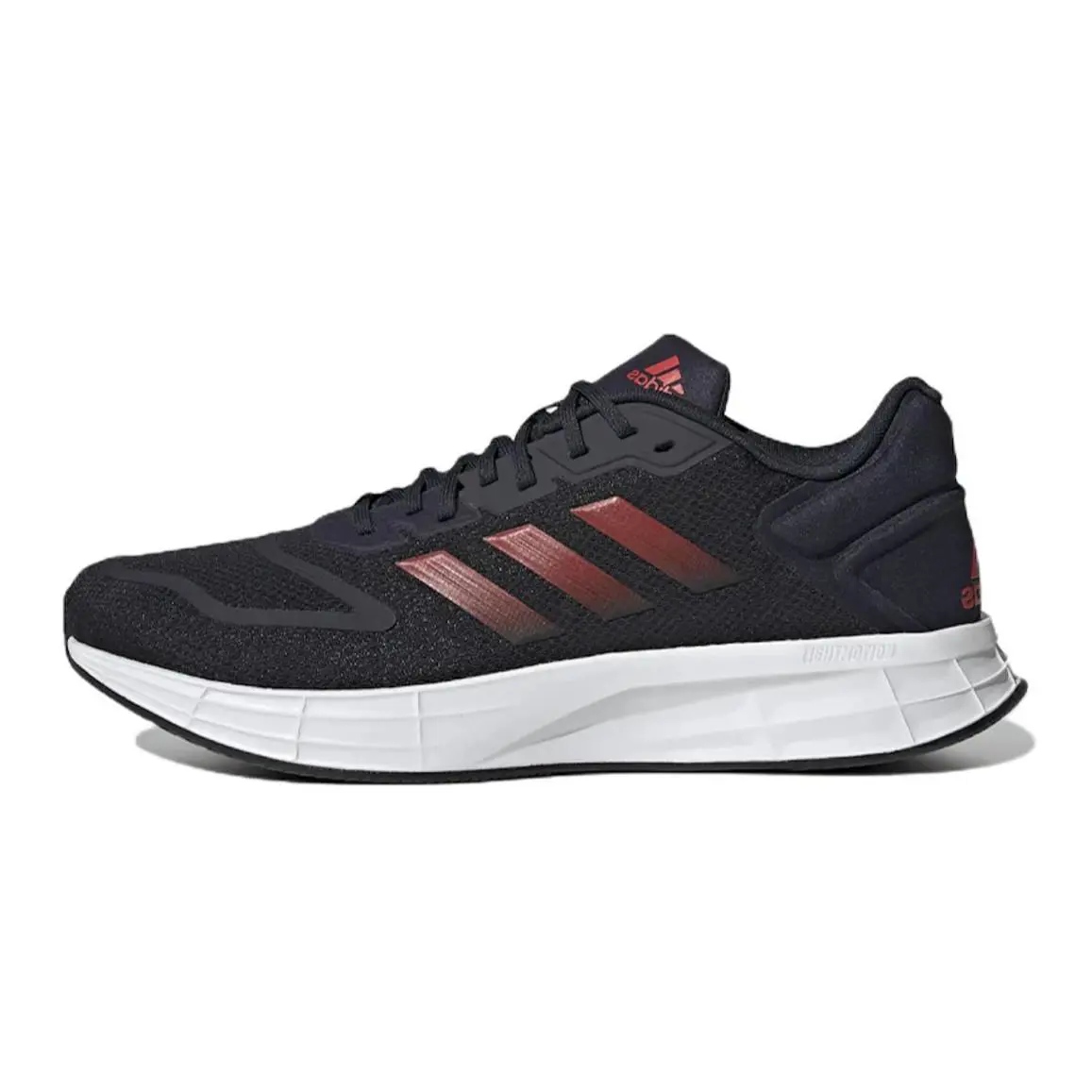 Adidas Duramo 10 Men s Running Shoes Legend Ink / Vivid Red Size 8 GW4080 - Legend Ink / Vivid Red / White