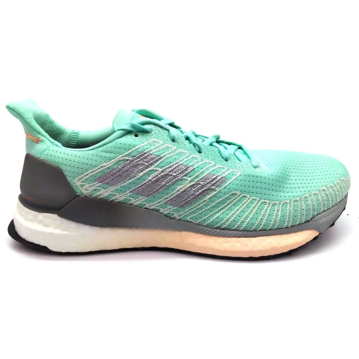 Adidas Women`s Solar Boost 19 Running Shoes Lightweight Lace Up Blue Size 10
