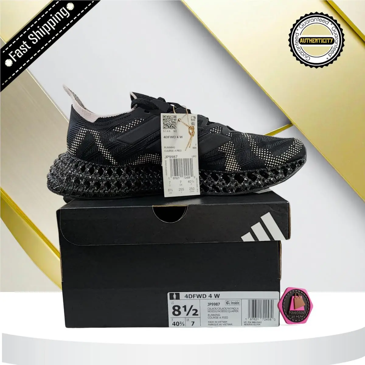 Adidas shoes - adidas 4DFWD - JP9987 - Black 1