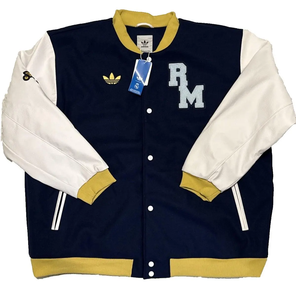 Adidas clothing - adidas Real Madrid VRCT Jacket (Gender Neutral) - JF2589 - Blue 2