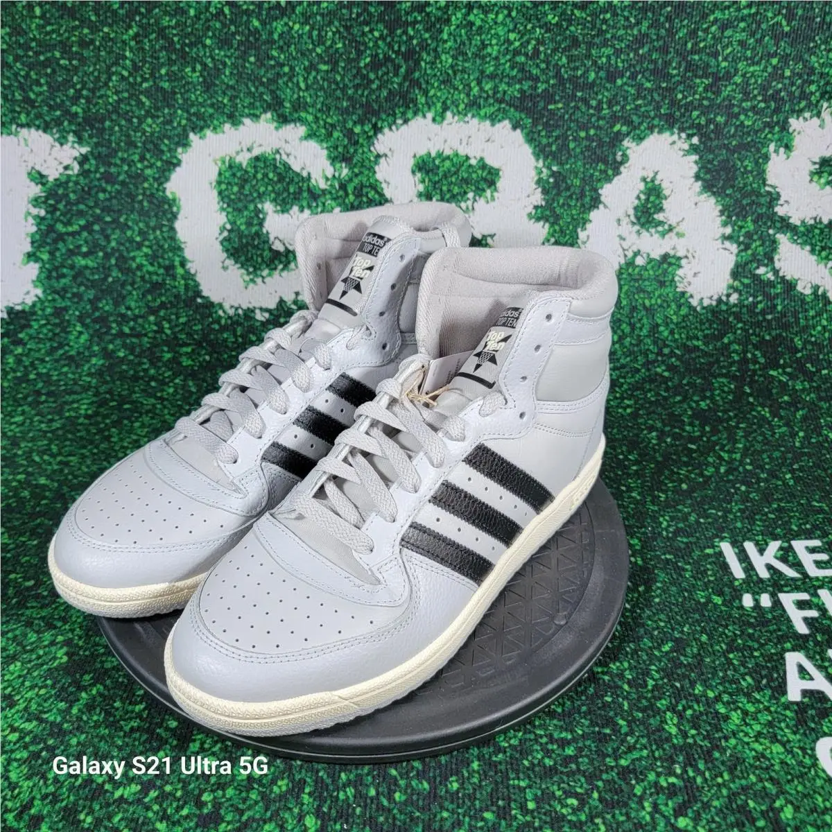 Adidas Top Ten RB `grey Core Black` Mens Size 9.5 GV6633