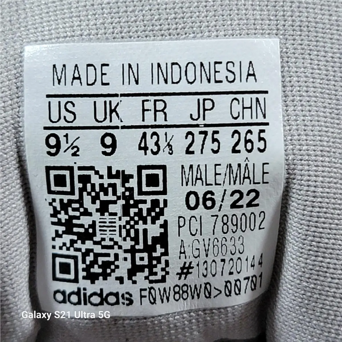 Adidas shoes - Gray (UPC: 195740173654) 6