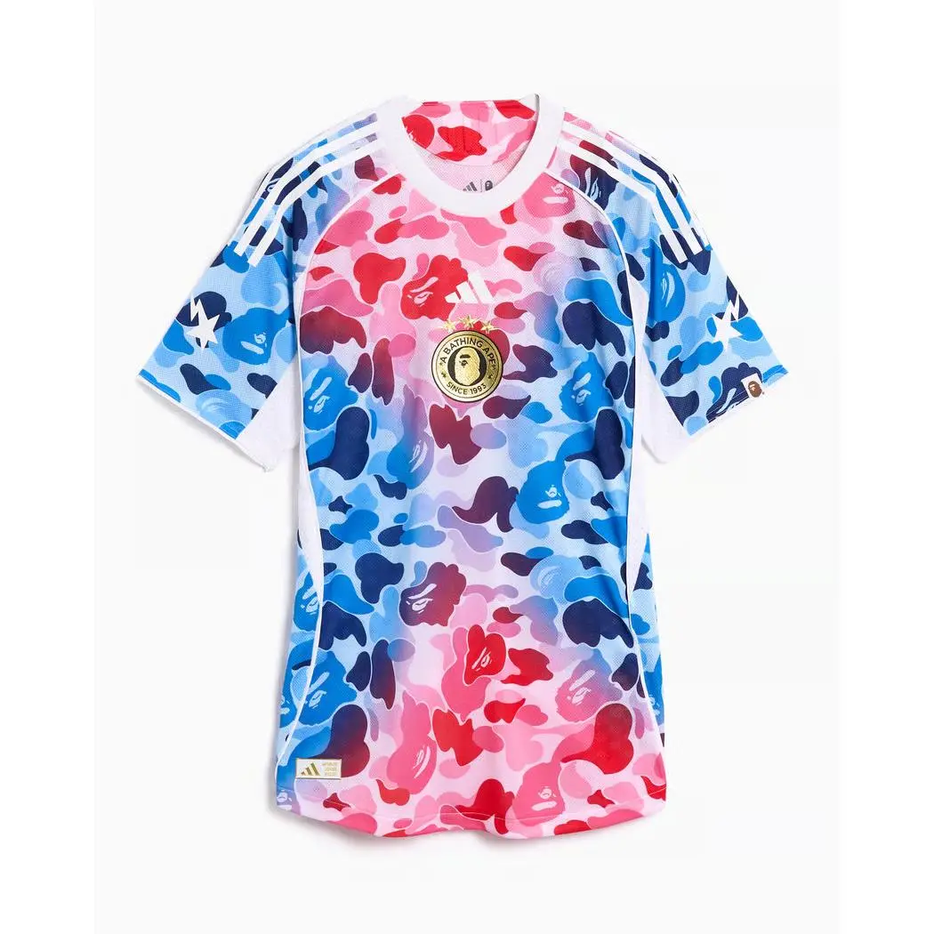 Bape ×  Originals Camo Full Set Slim Jersey and Shorts Limited Men Medium by Adidas
