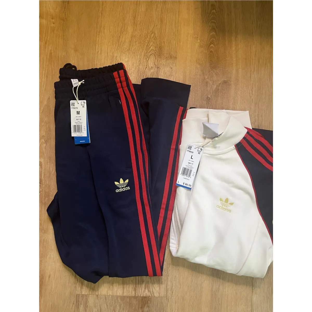 Adidas clothing - IY9870 IY9859 - IY9870 IY9859 - Navy / Red 2