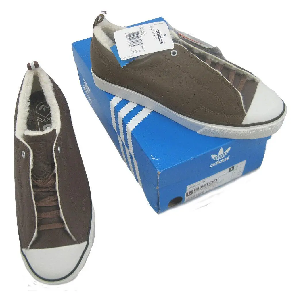Vintage Burton Adidas Vulc Low Kzk Sneakers US 11.5 Brown Kazuki Kuraishi