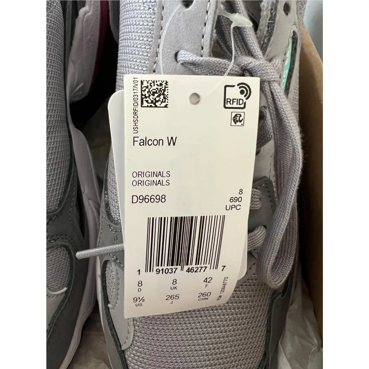 Adidas shoes - adidas Falcon - Falcon - D96698 - Gray 3