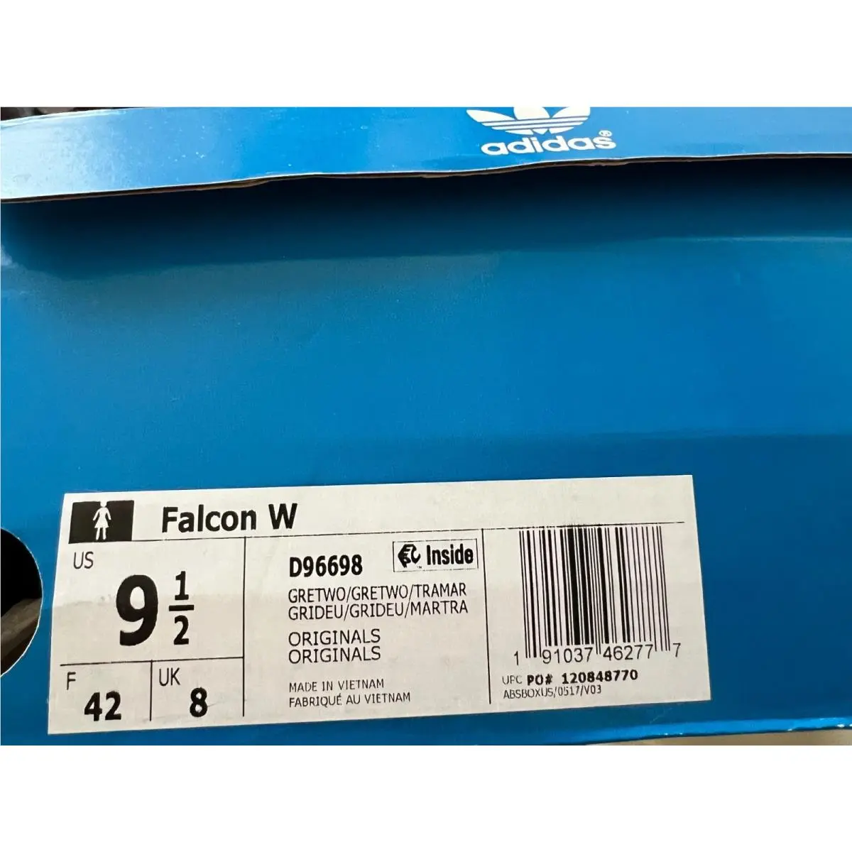 Adidas shoes - adidas Falcon - Falcon - D96698 - Gray 4