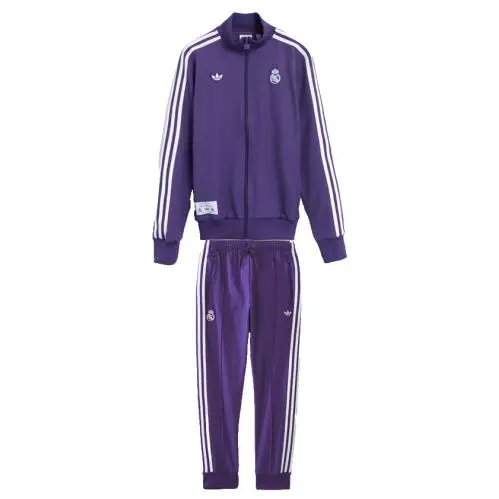 Adidas Originals Tracksuit Retro Real Madrid Logo Classic Full Set Men Medium