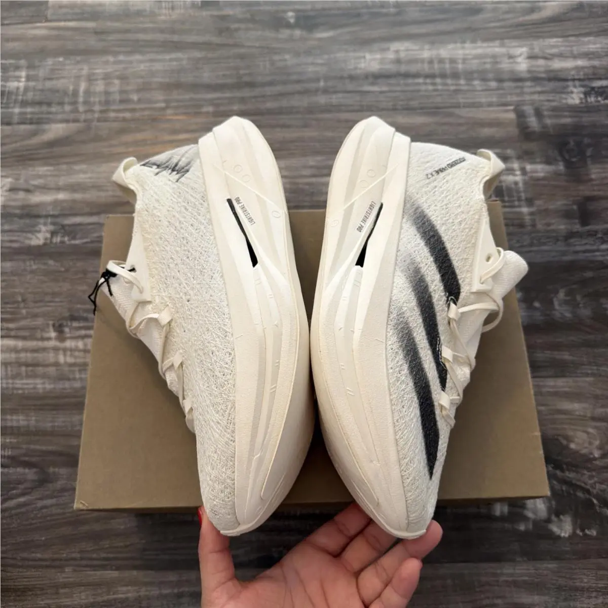 Adidas shoes - Y-3 Adizero Prime X 2.0 Strung - White 2