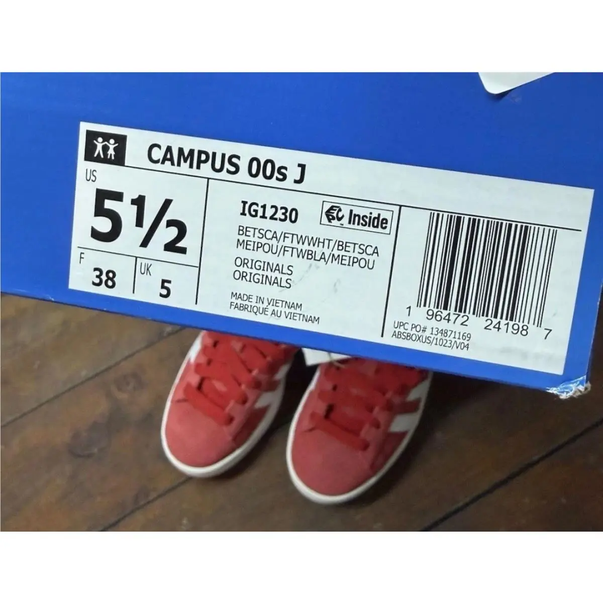 Adidas shoes - Campus 00s - Campus - IG1230 - Red 0