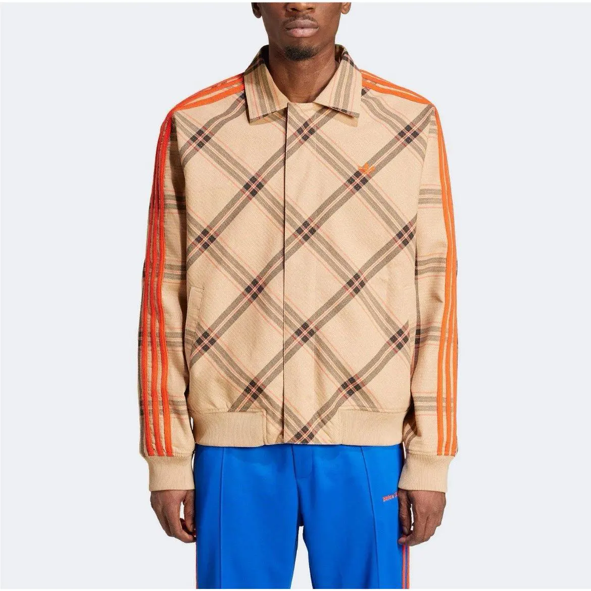 Adidas x Wales Bonner Reversible Harris Jacket Beige Check Size XL