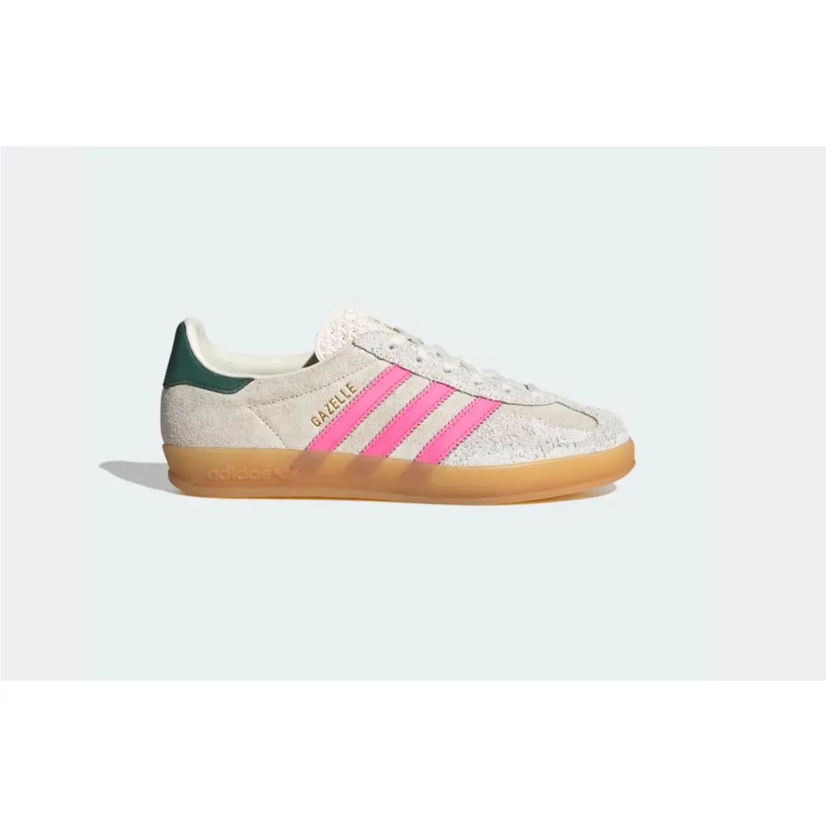Adidas Gazelle Indoor White/pink JQ1096 Women`s Size 10